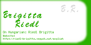 brigitta riedl business card